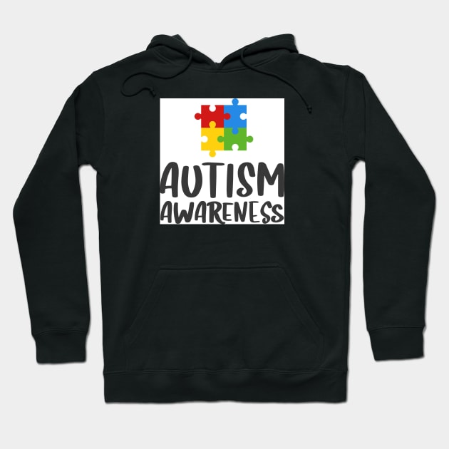 Autism Awareness Puzzle Hoodie by Wanderer Bat